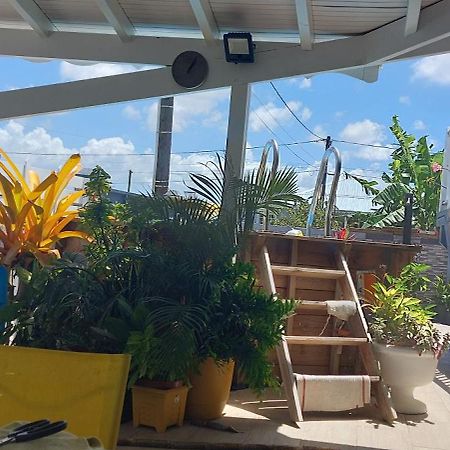 Haut De Villa Agreable Et Paisible Climatise, Wifi Anse-Bertrand Экстерьер фото